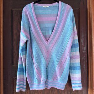 Tularosa Kinsley deep v-neck sweater